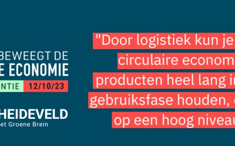 Hoe ziet de toekomst eruit met logistiek in de circulaire economie?